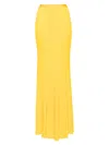Herve L Leroux Double Layer Jersey Fishtail Skirt