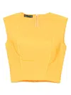 Herve L Leroux Jewel-neck Top