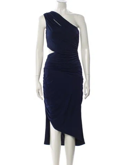 Pre-owned Herve Leger 2023 Long Dress In Blue