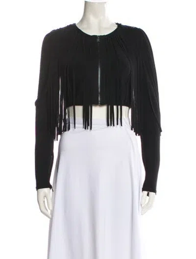 Pre-owned Herve Leger Bolero W/ Tags In Black