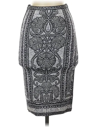 Herve Leger Casual Skirt In Gray
