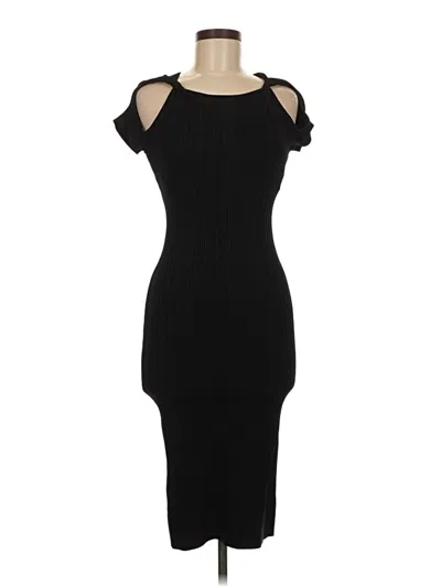 Herve Leger Cocktail Dress In Black