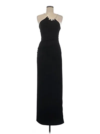 Pre-owned Herve Leger Cocktail Dress In Black