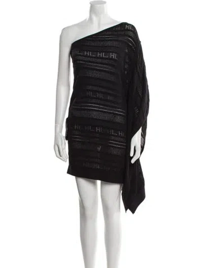 Pre-owned Herve Leger Cover-up In Black