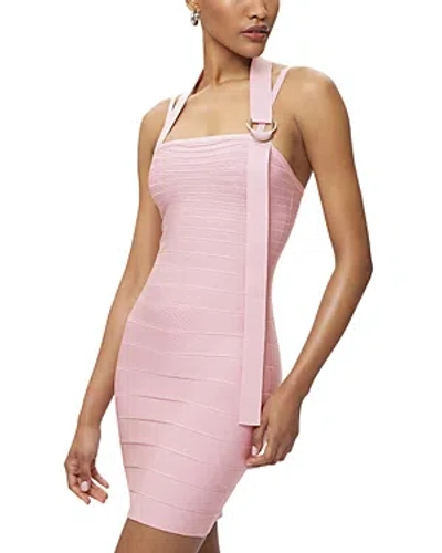 Herve Leger Dani Dress In Pink