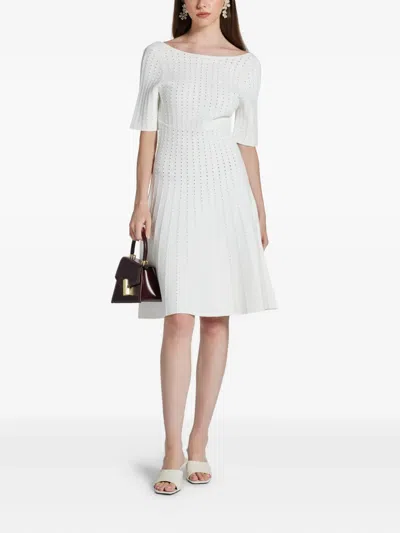HERVE LEGER DONNA SHORT-SLEEVED DRESS