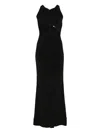 Herve Leger Eden Maxi Dress In Black