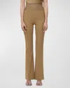 Herve Leger The Emery Pants In Latte 263