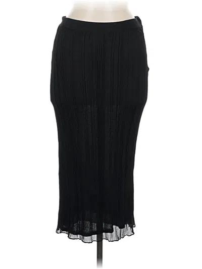 Pre-owned Herve Leger Formal Skirt In Black