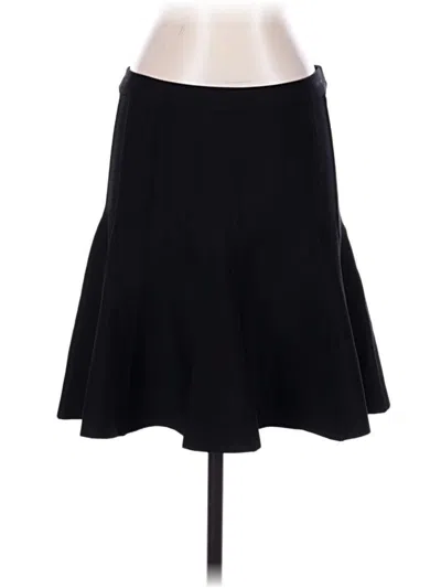 Pre-owned Herve Leger Formal Skirt In Black