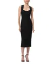 Herve Leger Halter X Back Midi Dress