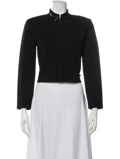 Pre-owned Herve Leger Jacket In Black