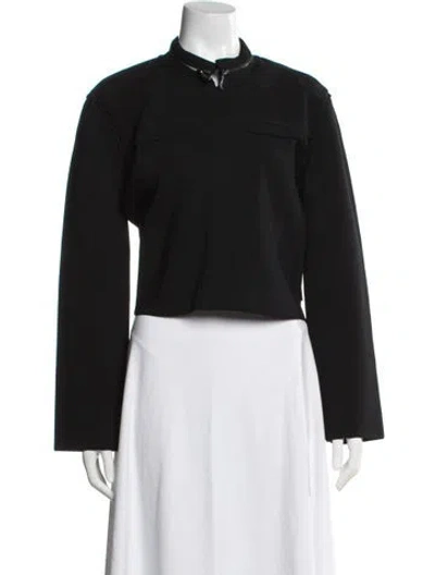 Pre-owned Herve Leger Jacket W/ Tags In Black