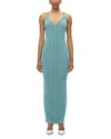 Herve Leger Kerri Knit Gown In Atlantic