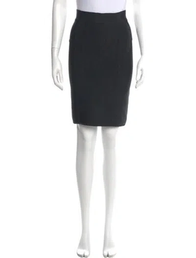 Pre-owned Herve Leger Knee-length Skirt In Black