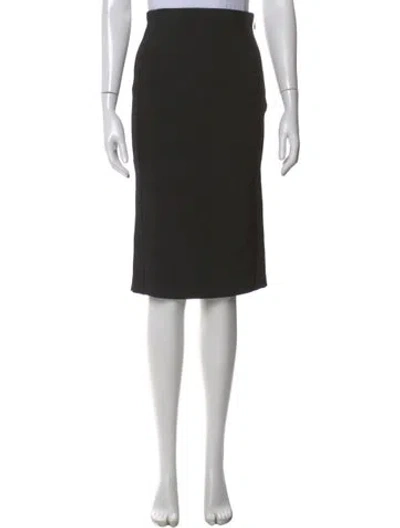 Pre-owned Herve Leger Knee-length Skirt In Black