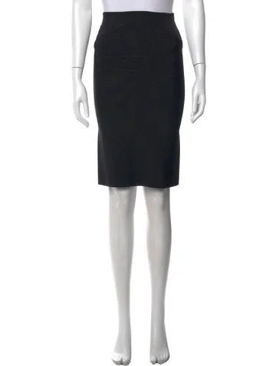 Pre-owned Herve Leger Knee-length Skirt In Black