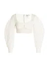 Herve Leger Hervé Léger Knit Bustier Top In White