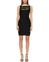 Herve Leger Cutout Bandage Mini Dress In Black