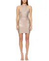 Herve Leger Knit Dress In Pink