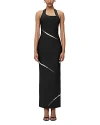 Herve Leger Lennox Gown In Black