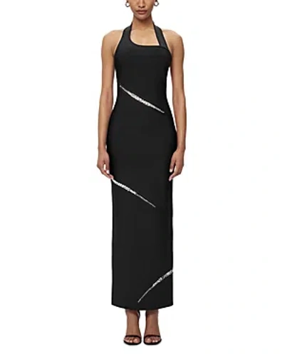 Herve Leger Lennox Gown In Black