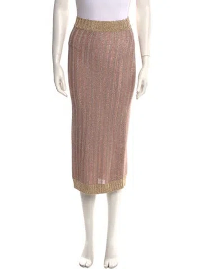 Pre-owned Herve Leger Midi Length Skirt