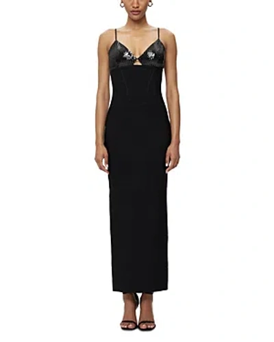 Herve Leger Millie Gown In Black