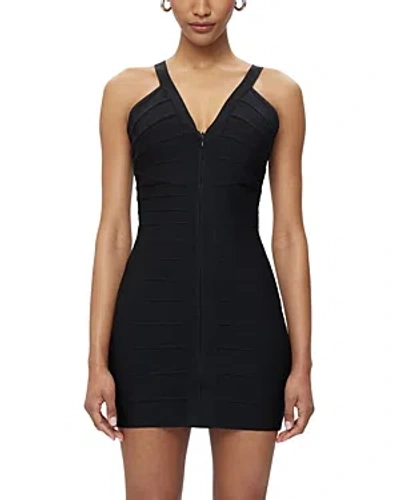 Herve Leger Minnie Dress In Black