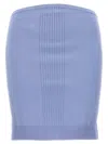 Herve Leger Hervé Léger Mix Zipped Knitted Skirt
