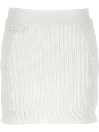 HERVE LEGER OTTOMAN MINI SKIRT