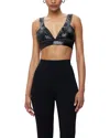 Herve Leger The Teri Sequined Bra Top