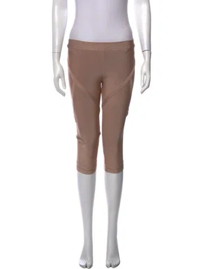 Pre-owned Herve Leger Skinny Leg Pants In Neutrals