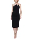 Herve Leger Valentina Midi Skirt In Black