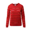 Herve Leger Stretch-knit Bandage Pullover In Red Rayon In Red
