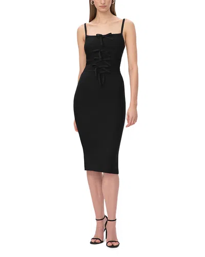 Herve Leger The Alicia Dress In Black