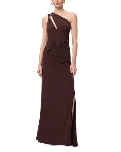 Herve Leger The Aurora Gown In Brown