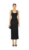 Herve Leger The Autumn Fringe Bandage Gown In 블랙