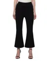 Herve Leger The Ava Cropped Flare Leg Pants In Black