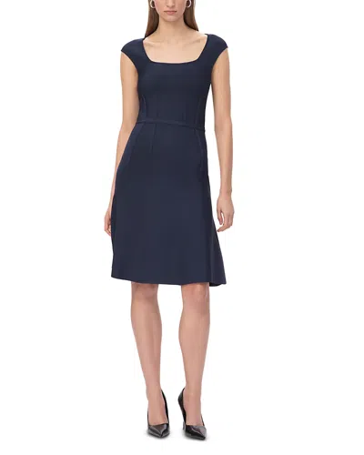 Herve Leger The Beatrice Dress In Blue