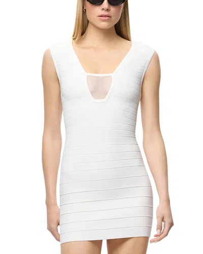 Herve Leger The Bella Dress In White