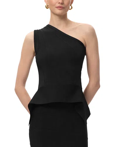 Herve Leger The Betty Top In Black