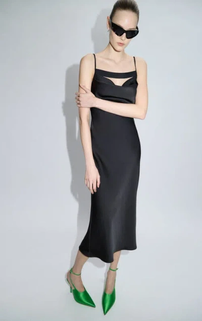 Herve Leger The Brinley Dress In Black