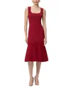 Herve Leger The Camille Dress In Burgundy