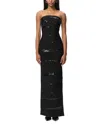 Herve Leger The Chiara Gown In Black