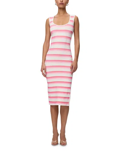 Herve Leger The Clea Dress In Pink