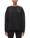 Herve Leger The Colby Sweatshirt In Black