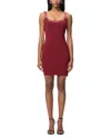 Herve Leger The Cove Dress In Burgundy