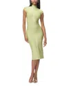 Herve Leger The Davina Dress In Green