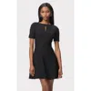 Herve Leger The Dinah Mini Dress In Black